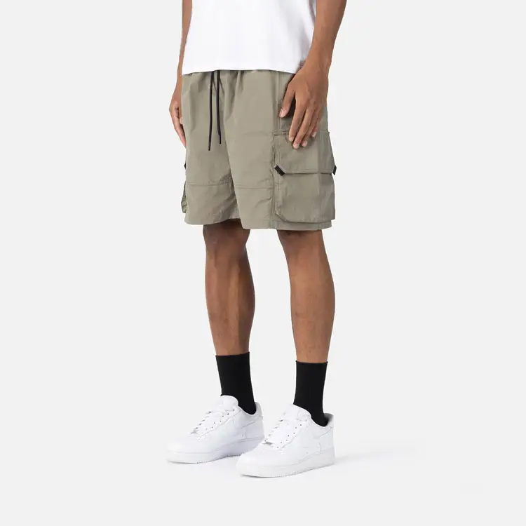 casual summer style mens fashionable streetwear short pant trousers custom logo drawstring waist cargo shorts for men