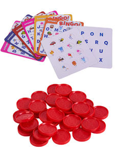 English Words Children's Desktop Game <b>Toys</b> Family Gathering Parent-Child Interactive Board Game <b>Bingo</b> Game - Product Image 2
