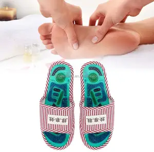 Acupressure Massage Slippers, , Therapeutic Reflexology Sandals Acupressure Foot Massager Acupoint Stimulation Massage Slippers