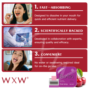 ฟิลม์ส่งผ่านทางชีวภาพฟิล์มลูกอมวิตามินวิตามินสำหรับผิวละลายในช่องปาก - Product Image 5