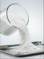 Agente Matificante de Sílice Sin Tratar, Polvo Plano de Grado Industrial, 99% de Pureza, Tamaño de Partícula 6.2, para Sistemas a Base de Agua y Solventes