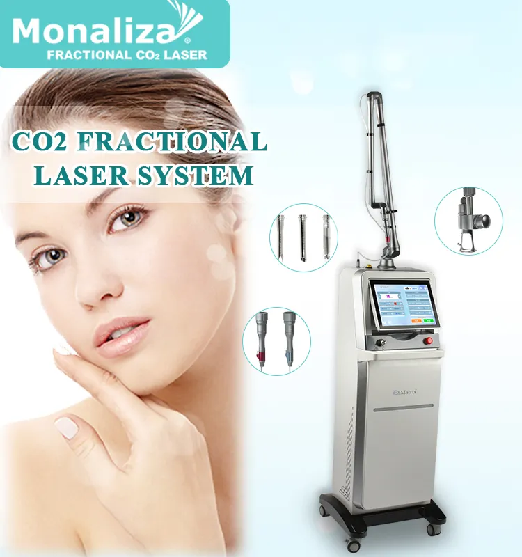 Fractional Co2 Laser Machine Gesichts behandlungs maschine Narben entfernung Pigment reduzierung