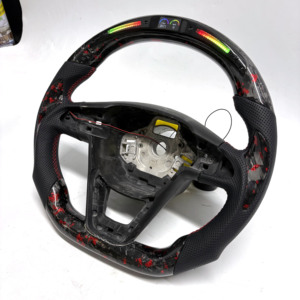 Volante con garantía comercial para Seat Alhambra, Leon, <span class=keywords><strong>Toledo</strong></span>, Ibiza MK3, Arona, Ateca, base plana - Product Image 3