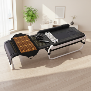Cama de Piedras Calientes Plegable con Rodillo de Jade Infrarrojo Inteligente y Tecnología Heelax para Uso en Hoteles, Gimnasios, Dormitorios, Salones Comerciales - Product Image 1