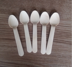 Bán Buôn Dùng Một Lần Bạch Dương Nĩa Gỗ/Muỗng/Dao - Product Image 6