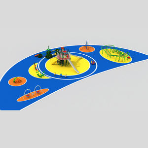 Aire de <span class=keywords><strong>jeux</strong></span> extérieure personnalisée <span class=keywords><strong>pour</strong></span> enfants handicapés en fauteuil roulant toboggan Park Jungle Gym Games - Product Image 2