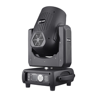 Projecteurs à tête mobile Mini Sharpy Beam 295W DMX512 Lyer Beam Pattern avec 16 canaux et double prisme pour DJ Disco Mariage