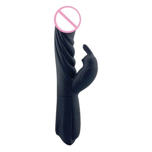 Ensemble de jouets vibrants pour adultes Black Rabbit Ears, 8 modes puissants, accessoires sensoriels doux, réaliste, portable, amusant pour les femmes et les hommes - Product Image 3