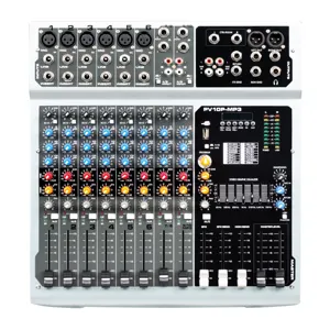 High qualität professionelle öffentlichen adresse system audio digital sound 8 kanal power mixer