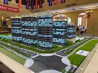 Modelado Arquitectónico con Luces y Paisaje Envolvente, Modelo a Escala de Edificio Personalizado de Fábrica Profesional