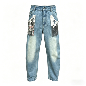 Jeans de Pierna Recta de Color Personalizado para Mujer, Pantalones Vaqueros Casuales de Estilo Urbano - Product Image 1