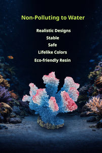 Décoration d'<span class=keywords><strong>aquarium</strong></span>, ornement de récif corallien en résine pour <span class=keywords><strong>aquarium</strong></span> d'<span class=keywords><strong>eau</strong></span> <span class=keywords><strong>douce</strong></span> et d'<span class=keywords><strong>eau</strong></span> salée - Product Image 3