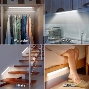 Armario Moderno Inteligente con <span class=keywords><strong>Sensor</strong></span> de <span class=keywords><strong>Movimiento</strong></span> Infrarrojo, <span class=keywords><strong>Luz</strong></span> LED Recargable para Armario de Cocina Interior - Product Image 5