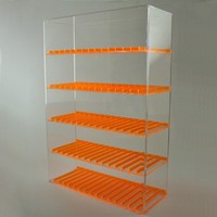 Étagère de présentation de cigarettes en acrylique à prix d'usine, petites bouteilles liquides, organisateur de vernis à ongles, vitrine de cosmétiques