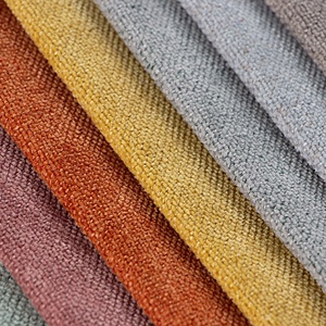 Ý Sang Trọng Trang Trí Nội Thất Vải Kem Phong Cách Chenille Dệt Sofa Vải 100% Polyester Mới Bọc Đồng Bằng Chenille Chất Liệu - Product Image 5