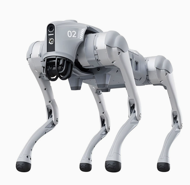 Go2 Voice AI Large Model Embodied Intelligent Bionic Companion Quadruped Robot Dog with PLC Core Components and 1 kW Power