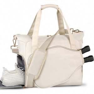 Muestra Gratuita, Servicio OEM/ODM, Bolso Tote Multifuncional Personalizado de Gran Capacidad para Mujer con Compartimento para Zapatos, Bolso para Pickleball - Product Image 1
