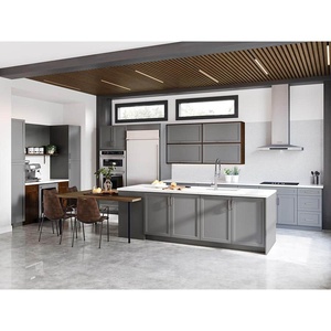 Hiện đại sang trọng tủ bếp thép không gỉ thân thiện với môi bồn rửa cơ sở với bản lề vòi ngăn kéo giỏ Phụ Kiện Giá - Product Image 5