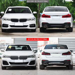 Kit de Carrocería para BMW Serie 5, Modificación y Actualización 2018-2020, Parachoques Delantero 2023, Faldones Laterales, Guardabarros, Parachoques Trasero, Luces Traseras - Product Image 2