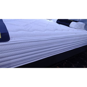 Chine Usine En Gros Durable Moderne Hôtel Chambre Grand Lit Mousse À Mémoire De Forme Argent Tissu Matelas À Ressort - Product Image 4