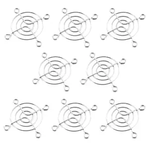 50x50mm coperchio di protezione della ventola 3D accessori per stampante custodia PC computer portatile ventola di raffreddamento in metallo protezione griglia ac dc kit ventilatore