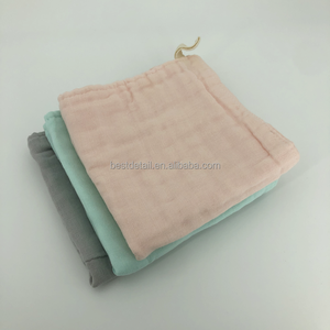 Paño de muselina Facial, 100% algodón para quitar <span class=keywords><strong>maquillaje</strong></span>, exfoliante, limpieza Facial, 30x30 cm - Product Image 5