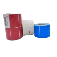 Rouleau de papier autocollant pour étiquettes de codes-barres thermosensibles personnalisées en usine, pour la promotion en supermarché et l'épicerie