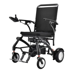 ベストセラー製品2023車椅子の障害者のための軽量ポータブル24kgカーボンファイバー電動車椅子