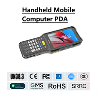 Terminal de données mobile robuste MEFERI ME74, ordinateur portable, 5G NFC RFID Android 13, lecteur de codes-barres PDA pour entrepôt