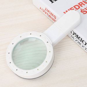 Loupe avec lumière, loupe à main, grande loupe, 12 LED éclairées, loupe pour la dégénérescence maculaire - Product Image 2