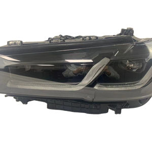 ไฟหน้าแท้ OEM สำหรับรถยนต์ BMW ซีรีส์ 5 รุ่น M5 G30 G38 530 540i ปี 2018-2021 สีดำรมควัน LED 12v ใหม่ 6000k - Product Image 1