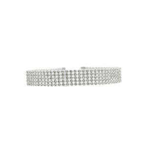 Gargantilla de cristal con diamantes de imitación para mujer, accesorios de boda, cadena de plata, Gargantilla gótica Punk, joyería, collar - Product Image 2