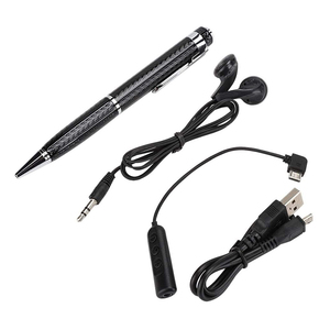 Bài Giảng Hội Nghị Cuộc Họp 15 Giờ Ghi Âm Hỗ Trợ Có Thể Sạc Lại Bút Hình Dạng 32GB TF Thẻ Tai Nghe Ghi Âm Giọng Nói - Product Image 4