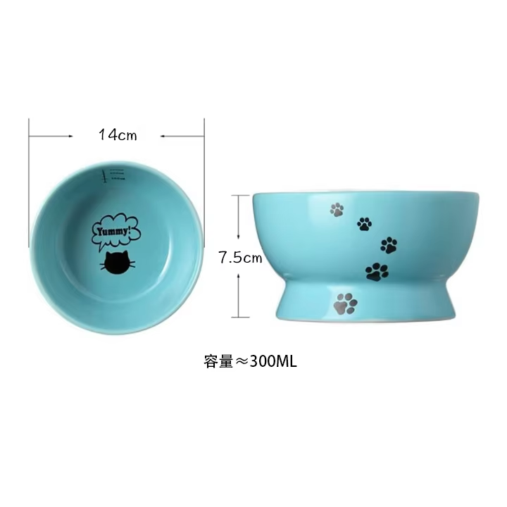 สีน้ำเงิน-ปลายธรรมดา300มล