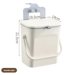 2025 Mới Treo Xe Thùng Rác Có Thể Xe Thùng Rác Trường Hợp Nhựa Thùng Rác Bin Tự Động Phụ Kiện Nội Thất Cho Xe Trượt Bìa Chất Thải Thùng - Product Image 2