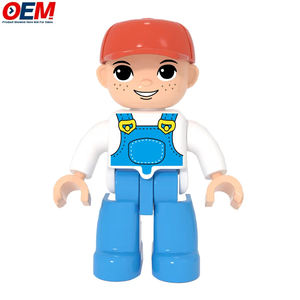 Figuras de Trabajadores de Material ABS Personalizadas con Articulaciones Móviles para Juegos de Rol de Maestros, Estudiantes, Policías y Trabajadores de la Construcción - Product Image 4