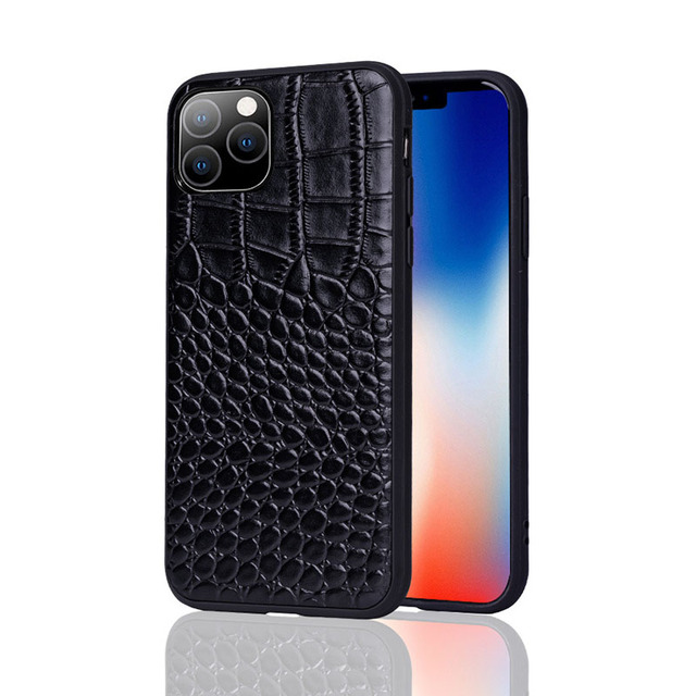 High Quality Real Genuine Leather Mobile Back Cover for iPhone 15 14 13 12 11 Pro Max Case Slim Leather Luxury Retro Phone Cases