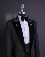 Costume de mariage noir sur mesure pour homme, smoking de luxe pour le marié, smoking de bal, smoking pour le témoin, smoking pour la fête de mariage