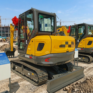 Excavadora de cadenas XE60G PRO 2026 de 6-20 toneladas, usada para construcción o agricultura, con accesorio de cucharón y componentes principales incluidos. - Product Image 6