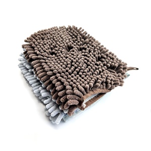 <span class=keywords><strong>Gant</strong></span> de séchage pour chien en <span class=keywords><strong>microfibre</strong></span> ultra absorbant, gants ménagers pour un séchage rapide du chien - Product Image 4