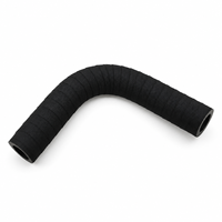 Tuyau coudé en caoutchouc EPDM préformé à petit diamètre, tricoté en aramide, pour refroidissement liquide de serveurs de centre de données sur mesure