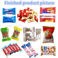Grains de café barre de chocolat tablette de bonbons durs en plastique petit Sachet débit pochette sac emballage automatique Machine d'emballage horizontale