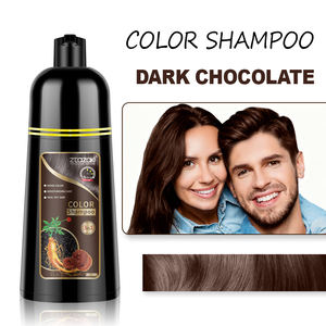 MOKERU Shampoo Colorante Naturale 3 in 1, Tinta <span class=keywords><strong>Permanente</strong></span> <span class=keywords><strong>Senza</strong></span> <span class=keywords><strong>Ammoniaca</strong></span> con Ginseng, Formula Vegetale, Colorazione Rapida, 500ml - Product Image 5