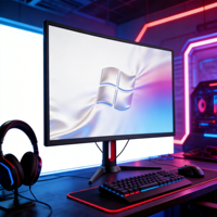 Snelle levering, op voorraad: 32 inch 4K designer bureaumonitor, 3840 * 2160p, plat, 60Hz, 4ms, pc-computermonitor