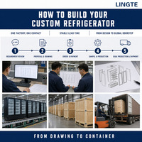 Vitrine réfrigérée horizontale à LED pour pâtisseries et desserts, avec éclairage intégré, pour boulangerie