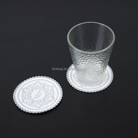 Sous-verre en papier personnalisé pour restaurant hôtel bar verre à bière sous-verre en papier jetable absorbant tasse à café sous-verre en papier pour boissons