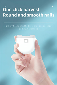 Coupe-ongles électrique silencieux et sûr pour nouveau-nés, idéal pour la maison, fonctionne sur piles, lime à ongles pour bébé - Product Image 5