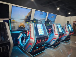 Crazy Drift DR1 Juegos de Carreras Arcade | Máquina de Juego de Conducción Arcade de Doble Pantalla | Juegos de Carreras de Arcade Chinos en Venta - Product Image 5