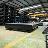 Niveleur de quai fixe hydraulique, plateforme de chargement de marchandises, niveleur de quai stationnaire pour l'accès aux conteneurs par chariot élévateur