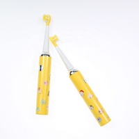 Brosse à dents électrique pour enfants de qualité supérieure, très vendue, avec des poils doux et mignons en forme de dessin animé, rechargeable